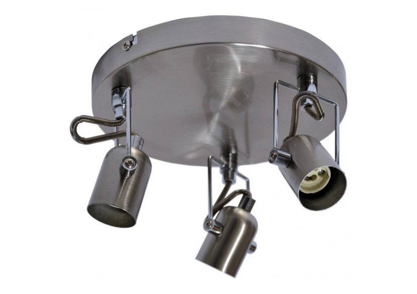 Plafonnier 3 spots orientables GU10 "Nexus-3" - L100-3 - Barcelona LED