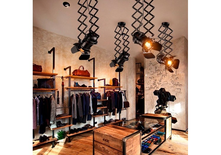 Plafonnier extensible et orientable "Cinema"-E27 - LV231 - Barcelona LED 2