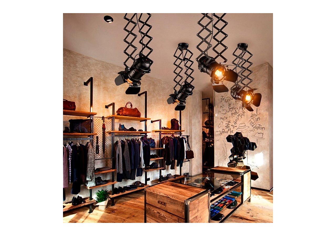 Plafonnier extensible et orientable "Cinema"-E27 - LV231 - Barcelona LED