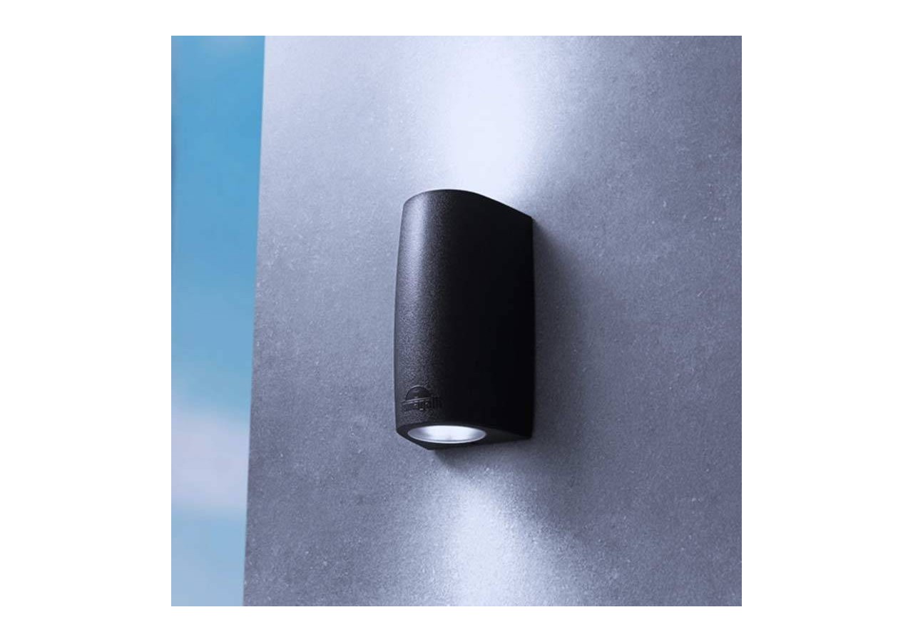 Applique murale Fumagalli "Double Marta" CCT GU10 2 x 4,5W IP55 - 2A4.000.000.AXU2K - Barcelona LED