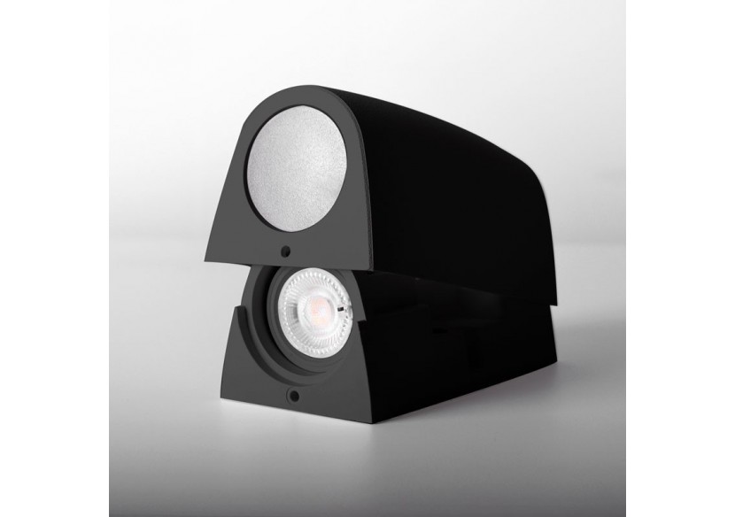 Applique murale Fumagalli "Double Marta" CCT GU10 2 x 4,5W IP55 - 2A4.000.000.AXU2K - Barcelona LED