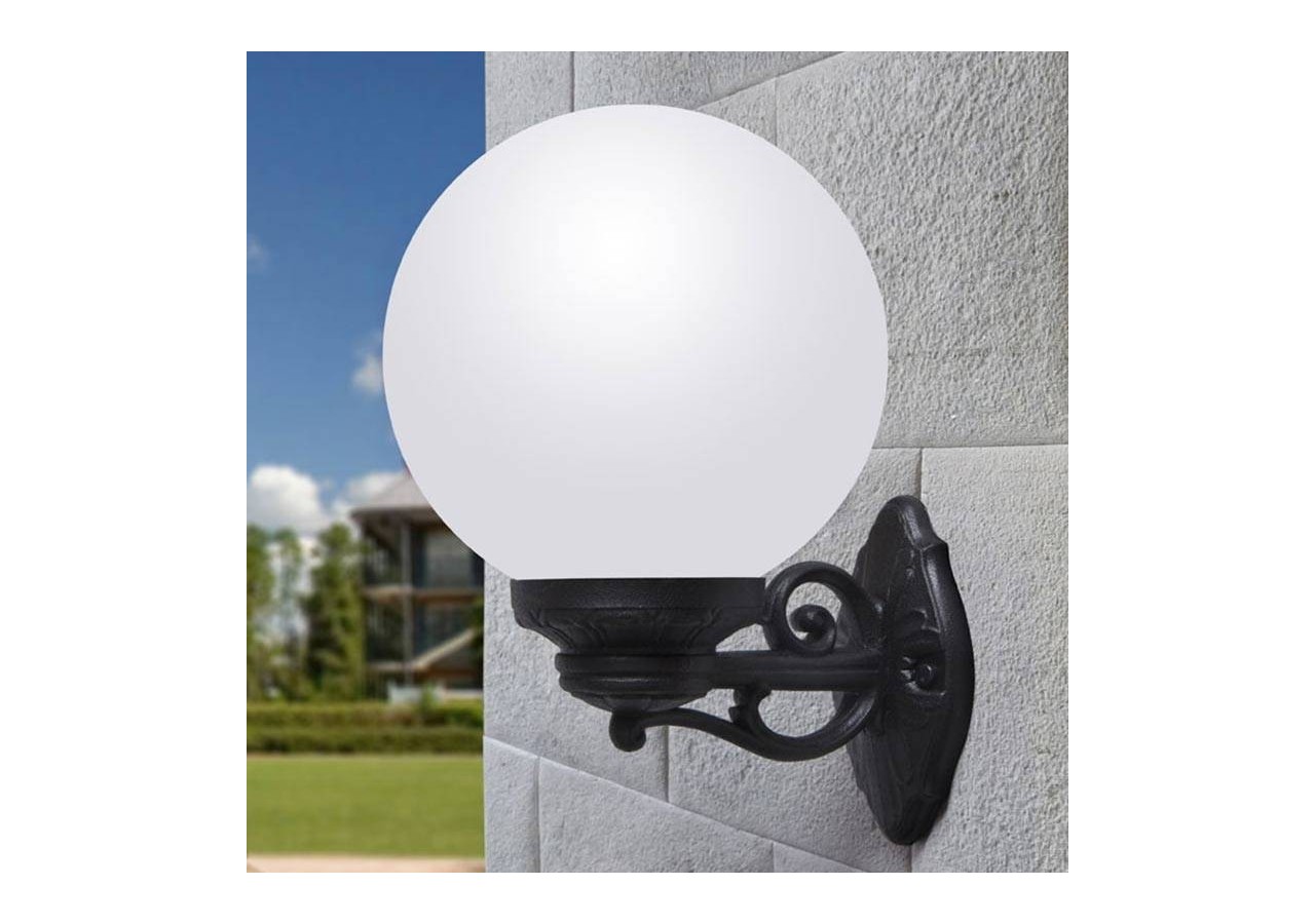 Applique murale Fumagalli Globe "Bisso" G250 E27 IP55 - G25.131.000.AYE27 - Barcelona LED