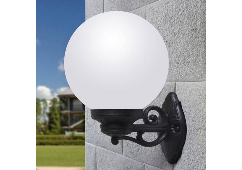 Applique murale Fumagalli Globe "Bisso" G250 E27 IP55 - G25.131.000.AYE27 - Barcelona LED