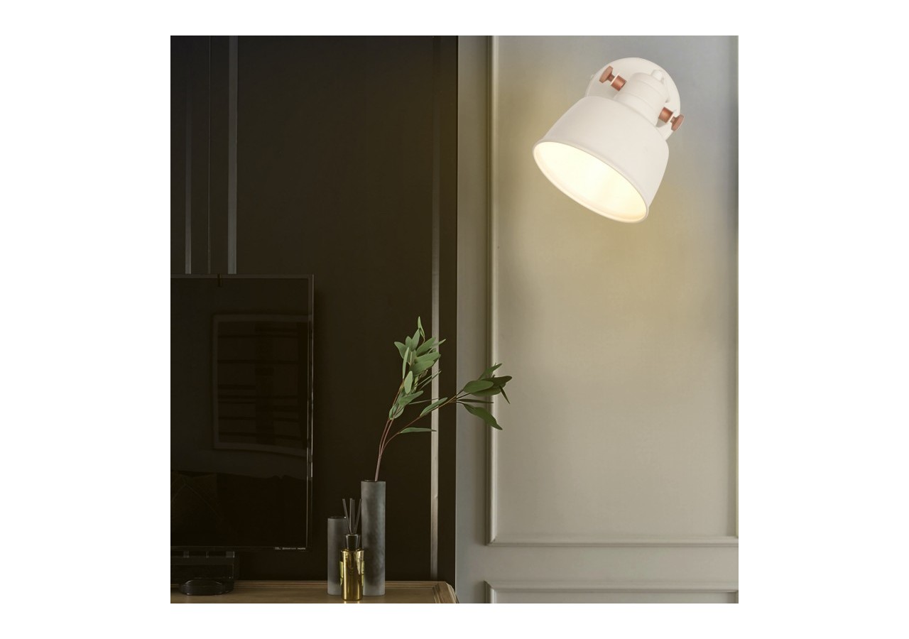 Applique murale orientable en métal "Kukka" - LN4003-B - Barcelona LED