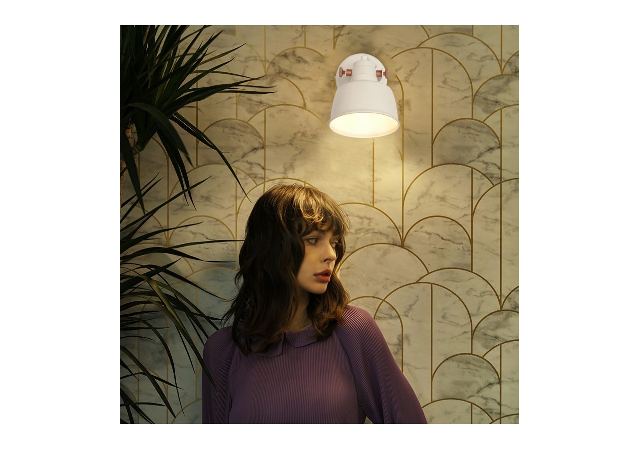 Applique murale orientable en métal "Kukka" - LN4003-B - Barcelona LED