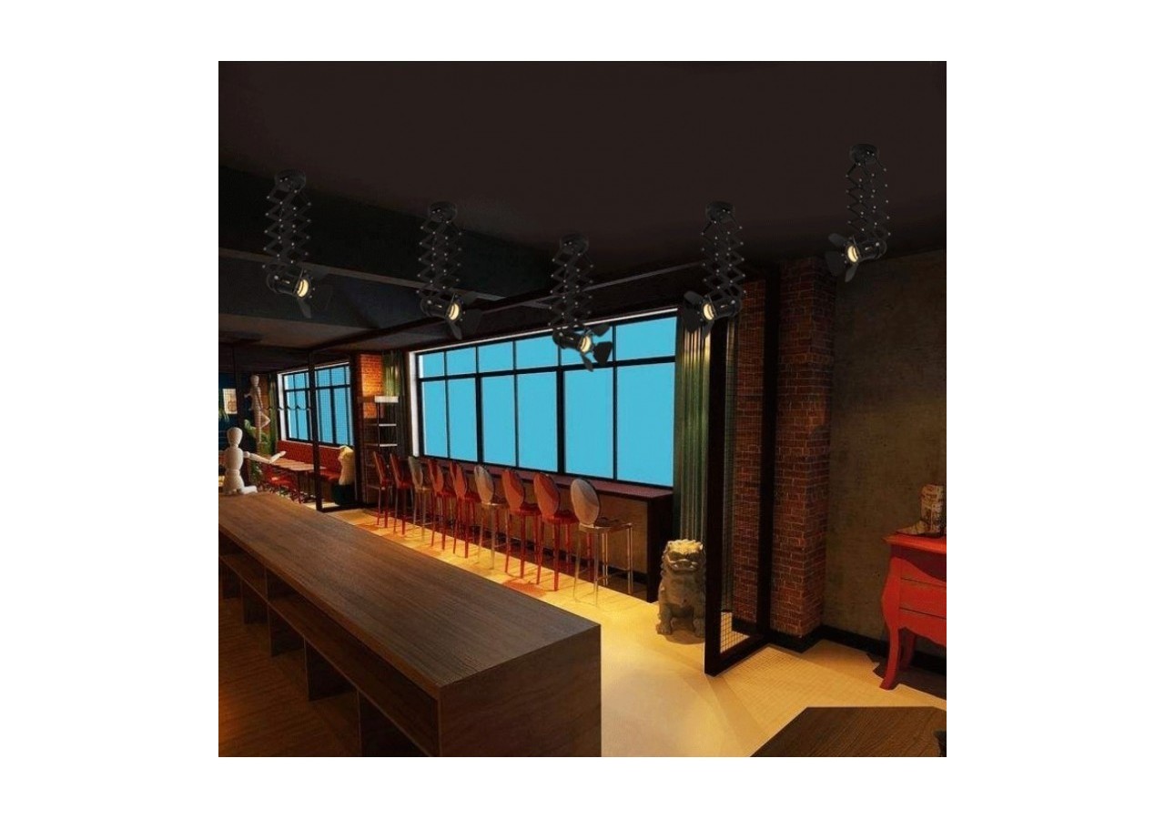 Plafonnier extensible et orientable "Cinema"-GU10 - LV232 - Barcelona LED