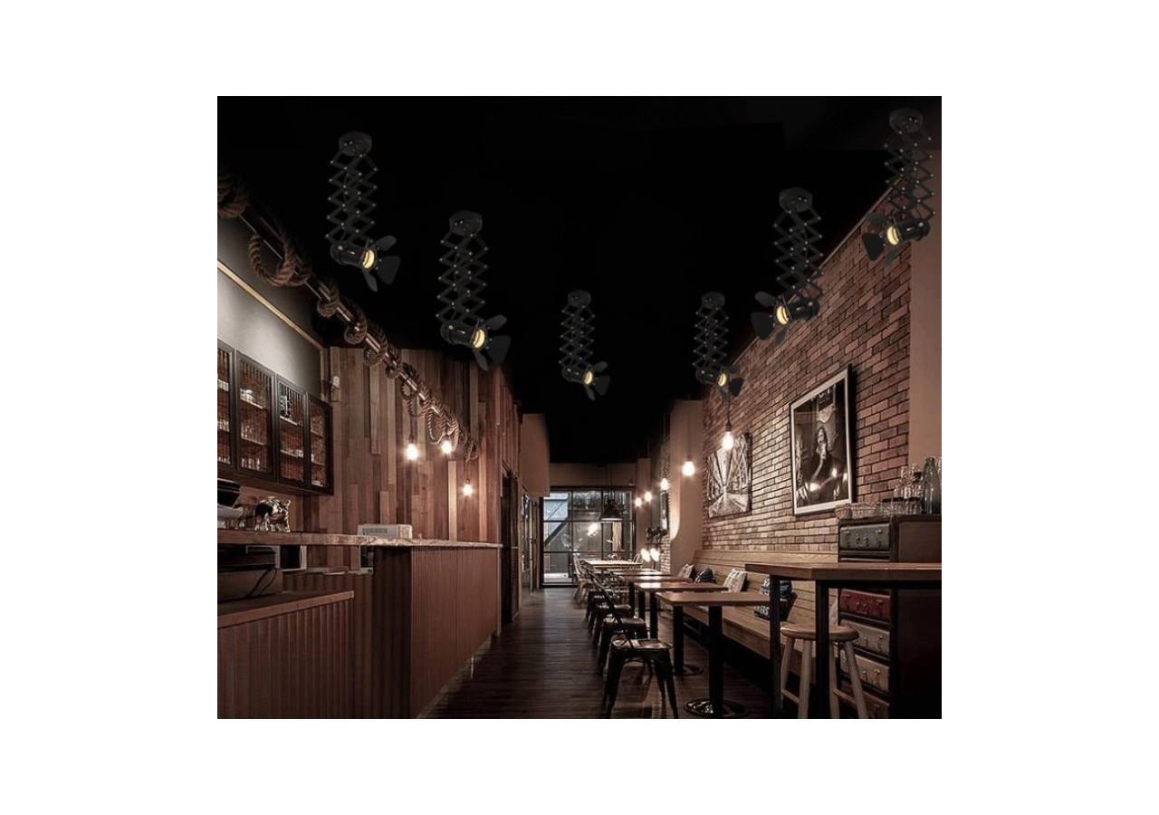 Plafonnier extensible et orientable "Cinema"-GU10 - LV232 - Barcelona LED