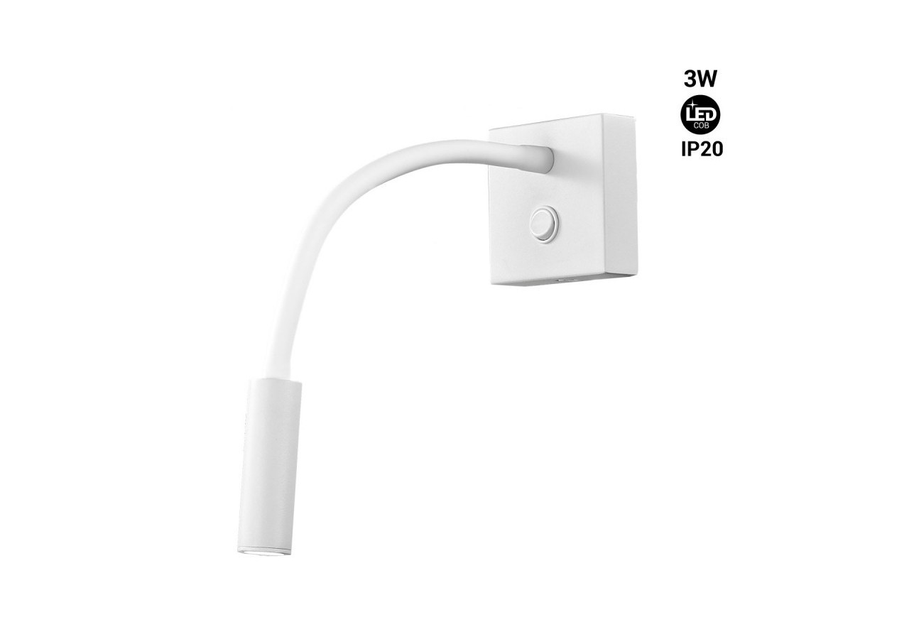 Liseuse LED "Hale" 3W - LN1510-B - Barcelona LED