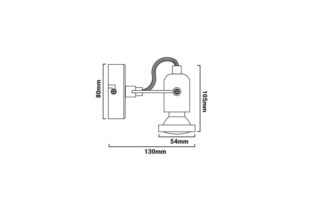 Applique murale "Nexus-1" - L100-1 - Barcelona LED