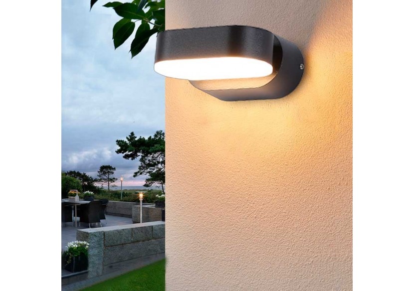 Applique murale d'extérieur 7W IP54 orientable - L5020-P - Barcelona LED