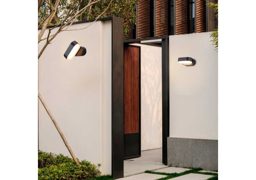 Applique murale d'extérieur 7W IP54 orientable - L5020-P - Barcelona LED