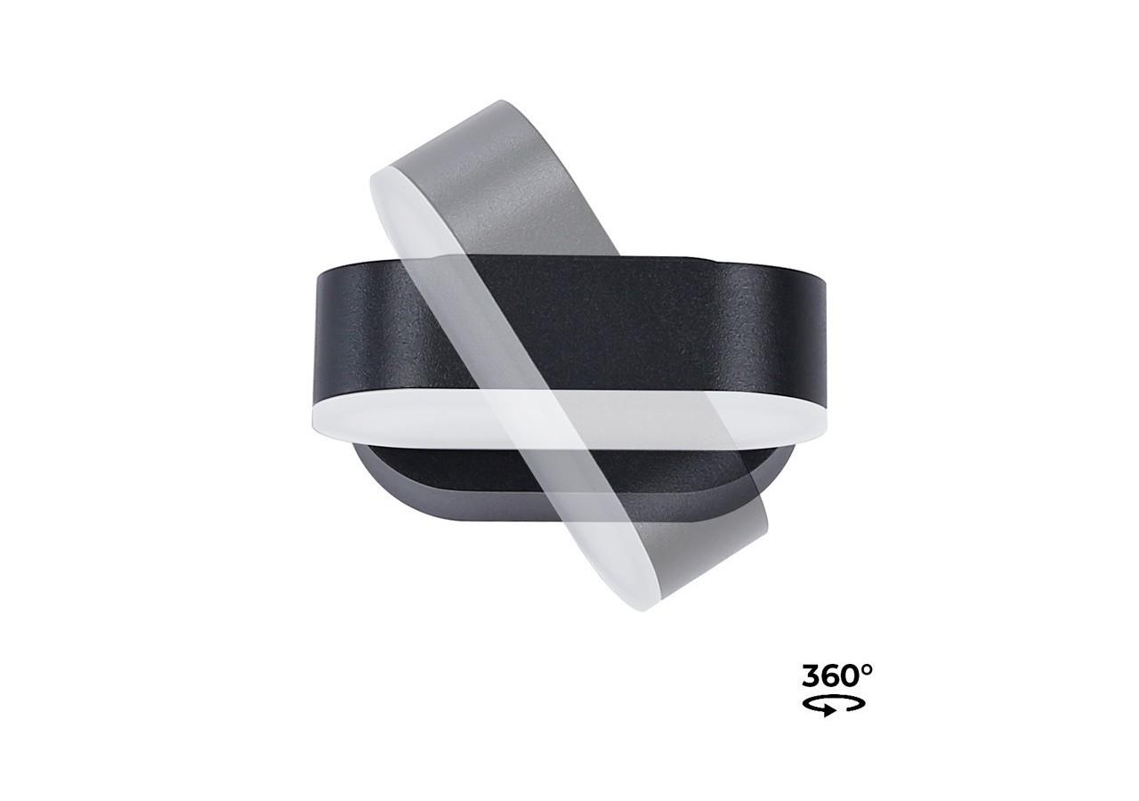 Applique murale d'extérieur 7W IP54 orientable - L5020-P - Barcelona LED